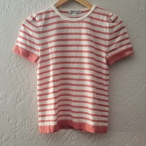 MaxMara Limone Striped TShirt Size XS